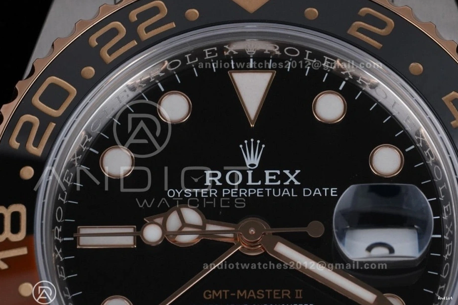 New 904L ARF Best 1:1 RG Bracelet Master SS 126711 SH3285 on GMT II SS Edition CHNR V2 0202